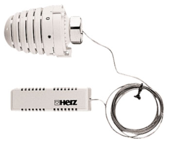 Термостатическая головка Herz Дизайн с выносным датчиком