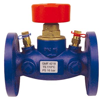 Ручной балансировочный клапан Herz Штремакс-GMF флан DN125, 421850 фото - 1