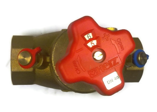 Ручной балансировочный клапан Herz Штремакс-GM DN40, 421735 фото - 3