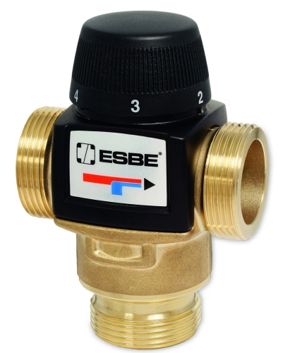 Трехходовой смесительный термостатический клапан ESBE VTA 572