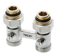 Запорно-присоединительный узел Tece проходной 3/4"EK x 1/2"AG, 8740437 фото - astuniqueidentifier