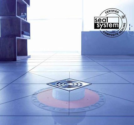 Трап дренажный TECEdrainpoint S110 низкий с фланцем SS, 3601100 фото - 2