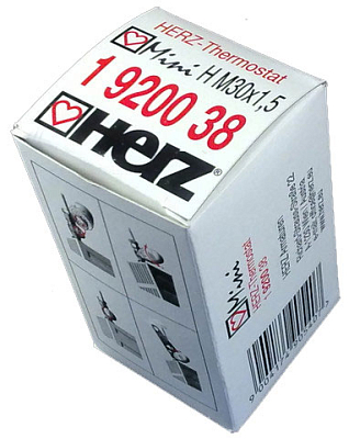 Термостатическая головка Herz Мини М30x1.5, 920038 фото - 2