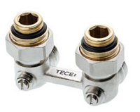 Запорно-присоединительный узел Tece угловой 3/4"EK x 1/2"AG, 8740438 фото - astuniqueidentifier