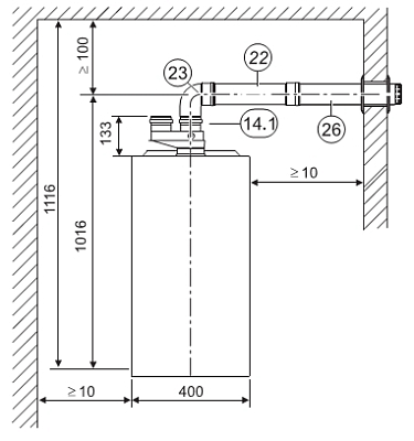 Переходник Bosch для раздельных труб с 60/100 на 80/80 AZ468 Переходник Bosch для раздельных труб с 60/100 на 80/80 AZ468 фото - 2