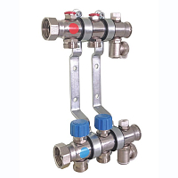 Коллектор Tece для радиаторов с термовентилями, 2 отв, 340152 фото - astuniqueidentifier