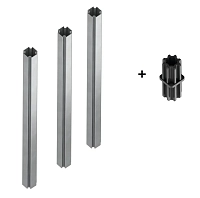 Профильная труба TECEprofil, 3 штанги по 1.5 метра