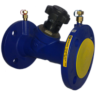 Клапан балансировочный Zetkama 447 фланцевый DN40