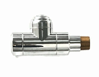 Вентиль запорный Herz De Luxe прям DN15 хром 372541 фото - astuniqueidentifier