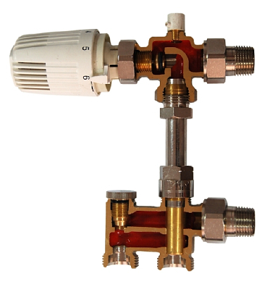 Премиум-комплект Heiz 2000 для радиатора, двухтрубный фото - 2