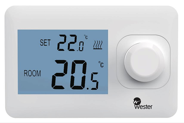 Термостат элетктронный цифровой комнатный Wester RT02 фото - 1