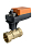 Кран шаровой 2х ходовой регулирующий TBV DN15 Kvs 1.6 с приводом 0..10В 24В Кран шаровой 2х ходовой регулирующий TBV DN15 Kvs 1.6 с приводом 0..10В 24В фото - 1