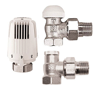 Комплект для радиатора двухтрубный Heiz TS-90 DN15 угловой фото - astuniqueidentifier