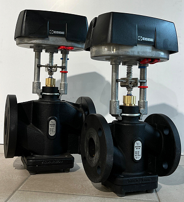 Клапан управляющий Меркурий КР-2 PN16 DN32 kvs16 с приводом ESBE 600Н 24В фото - 2