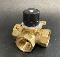 Клапан поворотный 3-ходовой Wester FMV 131E DN25 ВР 1" Kvs 10