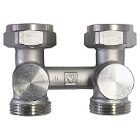 Узел нижнего подключения радиатора Herz 3000 H-образный проходной G3/4- G3/4 ЕК, 376621 фото - astuniqueidentifier