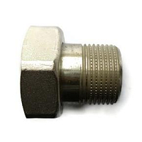 Соединитель резьбовой Herz DN25 плоск, 622063