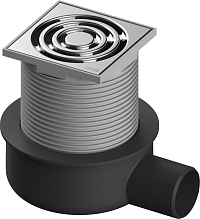 Трап дренажный TECEdrainpoint S50 низкий без фланца, 3601050