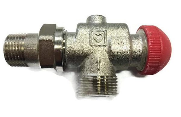 Клапан термостатический Herz TS-90-V угловой спец EK3/4 DN15, 774867 фото - 2