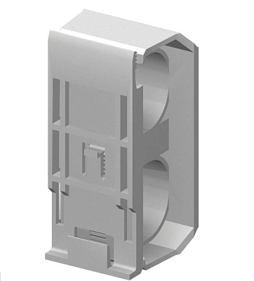 Закрытый зажим для монтажа труб перед прокладкой D22, 2250 фото - 1