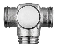 Клапан трехходовой Herz CALIS-TS-E DN20 исполнение трехосевое левое 1", 774502