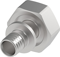 Муфта Tece с евроконусом 3/4 - 16 никелированная, 7136161