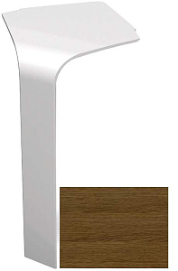 Угол внутренний дуб темный D22, 2071 фото - astuniqueidentifier