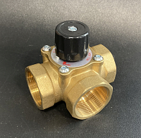 Клапан поворотный 3-ходовой Wester FMV 131E DN32 ВР 1 1/4"  Kvs 15 фото - astuniqueidentifier