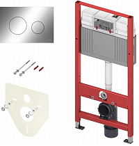 Инсталляция Tece Base 2.0 для унитаза, Loop хром глянцевый, K440921