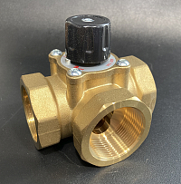 Клапан поворотный 3-ходовой Wester FMV 131E DN40 ВР  1 1/2"  Kvs 25 фото - astuniqueidentifier