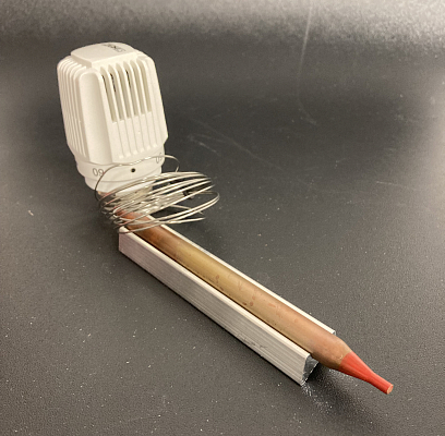 Термоголовка Herz с накладным датчиком 20-50, 742006 фото - 4